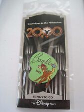 Countdown to the Millennium Bambi Pin NOS 1942 2000 Vintage picture