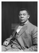 BOOKER T. WASHINGTON FORMER SLAVE, EDUCATOR AND REFORMER 1895 5X7 PHOTO picture