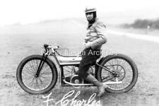 Ott-59 Frank Charles, Douglas Motor Cycle, Speedway. Photo picture