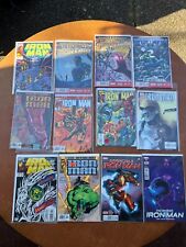 Lot of 12 Iron Man, Invincible Iron Man, Infamous Iron Man Marvel Comic Books picture