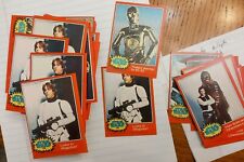 1977 Star Wars Topps Series 2 Red Lot Of 100 Nice Cards 1 Owner Since 1977=Me  picture