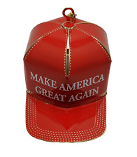 Donald Trump Make America Great Again Red Hat Christmas Ornament Official MAGA picture