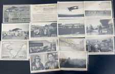 12 Early Aviation Postcards France Aeronautic Line  Complete Set picture