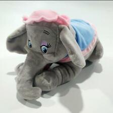 Disney MRS JUMBO the Elephant Dumbo's Mom 14in Grey Pink Soft Plush TOY DOLL picture