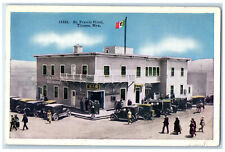c1920's St. Francis Hotel Building Flag Tijuana Baja California Mexico Postcard picture