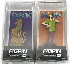 FiGPiN Scooby-Doo Shaggy Rogers #719 & Scooby-Doo #718 Pins Set of 2 picture