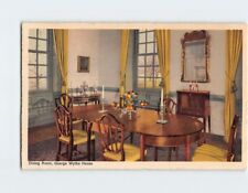 Postcard Dining Room George Wythe House Williamsburg Virginia USA picture