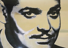 Clark Gable vintage carnival mirror screen print wall hanging picture