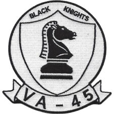 VA-45 Attack Squadron Forty Five-Black Knights Patch picture