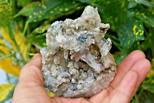 High Grade Himalayan Quartz white with green phantom rough stone 248gm specimen picture