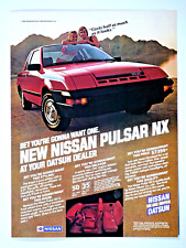 1982 Nissan Pulsar NX Bet VTG You're Gonna Get One Original Print Ad 8.5 x 11