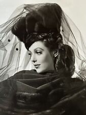 LORETTA YOUNG  In Gorgeous Original Photograph By Hurrell Circa 1941 picture