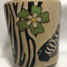 Zebra And Flower Coffee Mug Replacement  picture