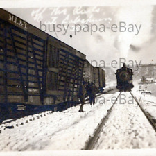 1911 RPPC Morgan's Louisiana & Texas Train Wreck Laramie Ft Russell WY Postcard picture