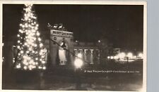 1923 CHRISTMAS LIGHTS DISPLAY denver civic center real photo postcard rppc co picture