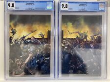 Pestilence #1 & #2 CGC 9.8 Comic Mint Edition VIRGIN Aftershock LIMITED 100 SETS picture