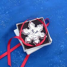 NEW • Gorham 1975 SNOWFLAKE Sterling Silver Christmas Ornament 6th Ed picture