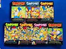 The Simpsons ENTIRE Compendium Set Volume  1 2 3 4 5 6 7 EXCELLENT BONGO COMICS picture