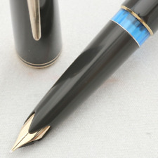 Montblanc No.22 1960s Vintage Rare Gray 14C EF Used in Japan Fountain Pen [022] picture