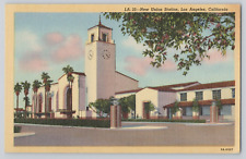 Postcard New Union Station, Los Angeles, California picture