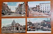 Erie Canal Lock 34-35 Mixed 1900's Unused 4 Original postcards picture