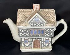 SADLER  Porcelain Tea Pot English Country Houses “Tudor House” #4437 picture