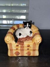 Vintage K’s collection ceramic Cat On Couch picture