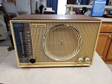 Vintage 1960 Zenith Model H - 845 AM FM Tube Radio - Works - SOUNDS GREAT picture