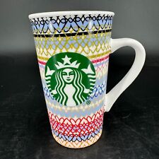 Starbucks Valentine's Day 2019 Multicolor Hearts Tall Coffee Tea Latte Mug 16oz picture