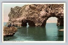 Anacapa Island CA-California, Scenic Arches on Anacapa Island Vintage Postcard picture