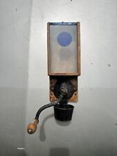Antique Arcade X-Ray Coffee Grinder No 1 Blue Label Variation Original Catch Cup picture