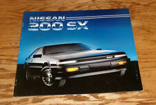 Original 1985 Nissan 200SX Deluxe Sales Brochure 85 XE Turbo picture