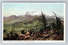 Estes Park CO-Colorado, Long's Peak From Prospect, Antique, Vintage Postcard picture