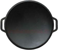 New Heavy Duty Cast Iron Traditional round Skillet Discada Kazan Mangal Grill Di picture
