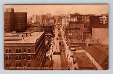 Seattle WA-Washington, Third Avenue Looking North, Vintage c1911 Postcard picture