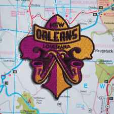 New Orleans Iron on Travel Patch - Great Souvenir or Gift for travellers picture