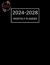 2024-2028 Monthly Planner: 5 Years Calendar from January 2024 to December 2028 picture