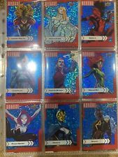 81 Assorted Marvel Premium Insert LOT. Numbered, Coloreds. picture