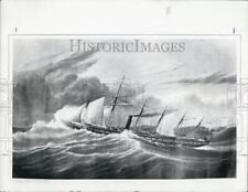 Press Photo Artists Rendition S.S. Great Britain I. K. Brunels Iron Screw picture