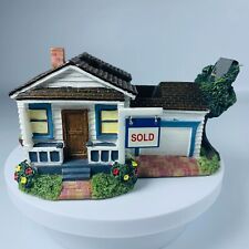 Vintage Figi Realtor Tape Dispenser Miniature House SOLD Shaped Like A House picture