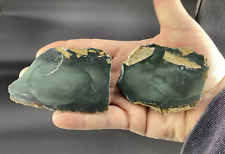 Blue Mountain Jasper Orb Slabs -  About 4.6 oz Combined- Oregon Mineral Specimen picture