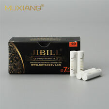 JIBILL 7mm Pipe Filters 50pcs Activated Carbon Filters For Tobacco Smoking Pipe  picture