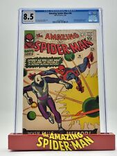 Amazing Spider-Man #36 Comic Book 1966 CGC 8.5 1st App and Origin Looter Norton picture
