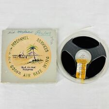 Clark Air Base Philippines 6200th Air Base Wing Memorabilia Reel to Reel Tape picture