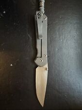Chris Reeve Small Sebenza 31 Plain Drop, Double Lugs, Lanyard,  Silver Dot Bead picture