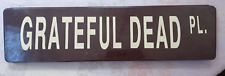 Vintage 70's Custom Grateful Dead Pl. Porcelain Street Sign picture