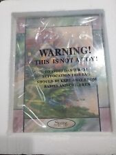 Thomas Kinkade Stained-Glass Clock Collection Spring Panel picture