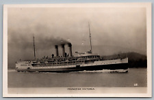 Postcard RPPC, Steamship Princess Victoria, Unposted picture