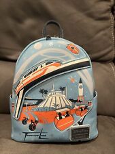 Disney Parks Loungefly Magic Kingdom Tomorrowland Mini Backpack picture