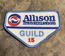 Allison Transmission Patch. New. Vintage. Guild 15.  picture